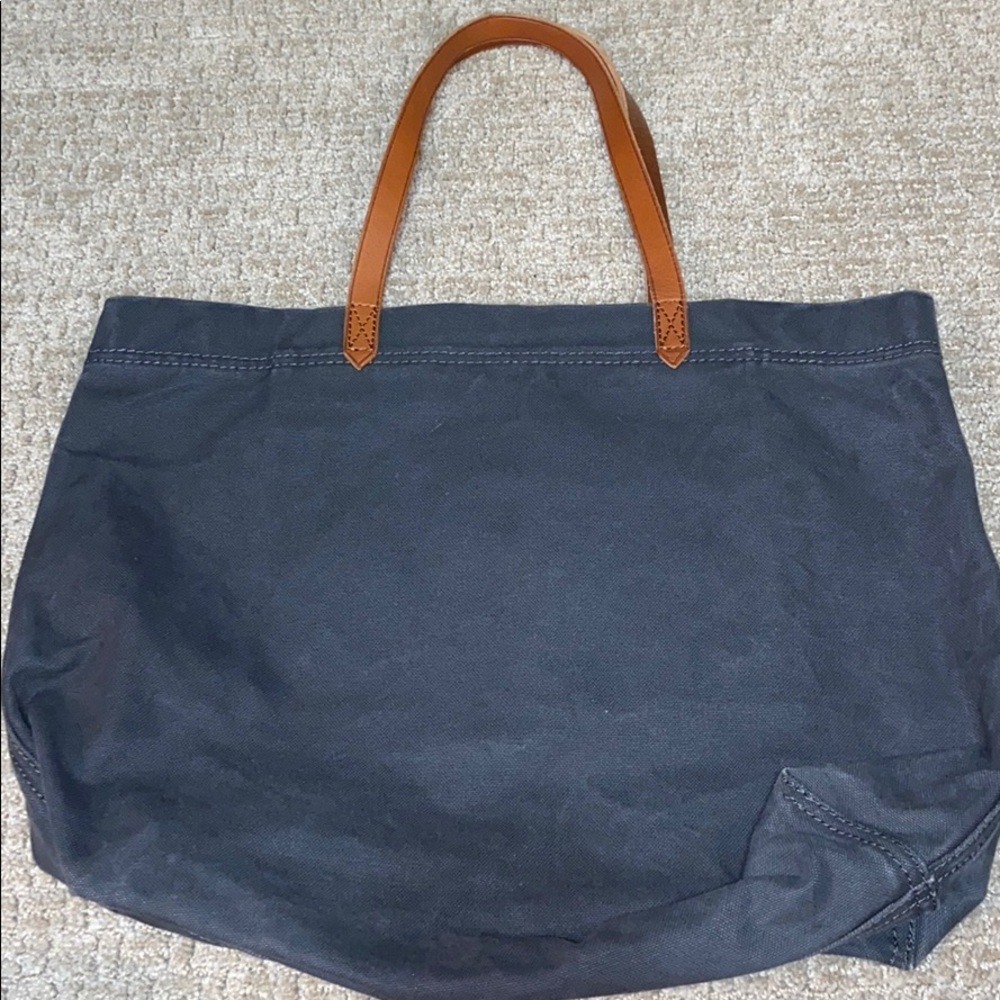 COPY - Madewell Canvas Tote Midnight Black